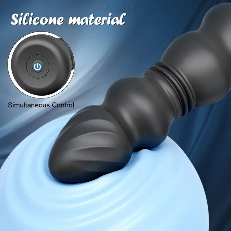 Sex Toys: Textured Adult Massager with Automatic Thrusting and Vibrating Functions image 2