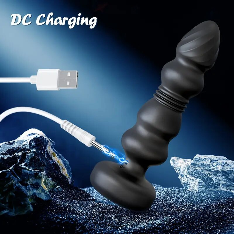 Sex Toys: Textured Adult Massager with Automatic Thrusting and Vibrating Functions image 4