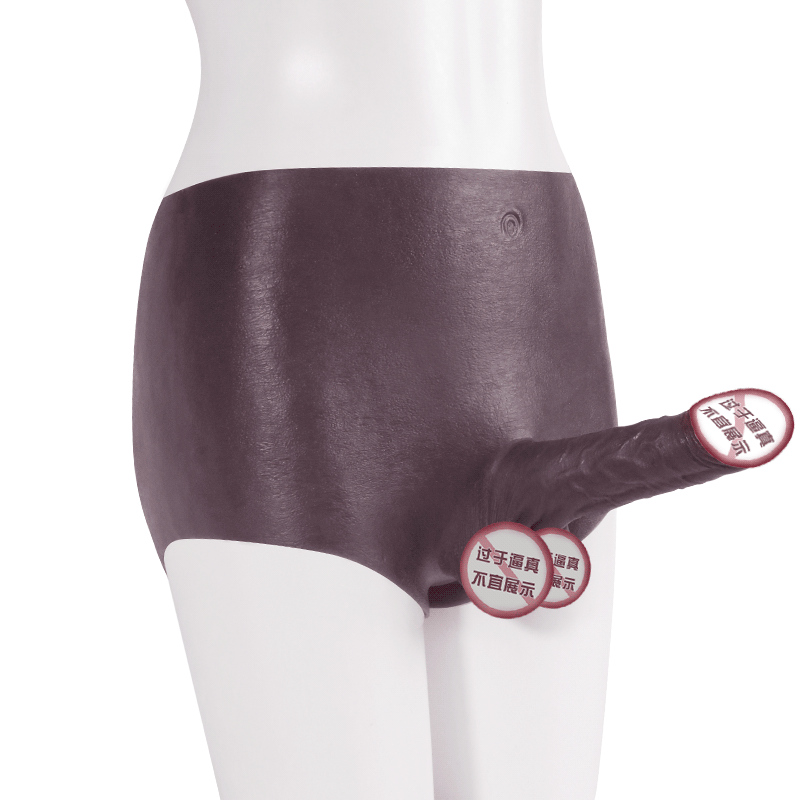 Sex Toys: Penis-Through Panties (Gen 2.0) — Black & Brown Edition 01 image 3
